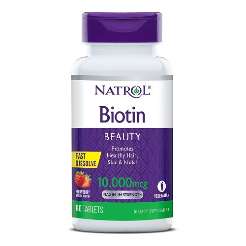Natrol Biotin 10 000mcg, 60 Tablets